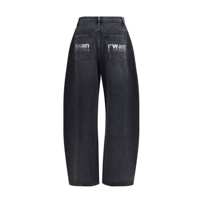Alexander Wang Schwarze Baumwolljeans Denim
