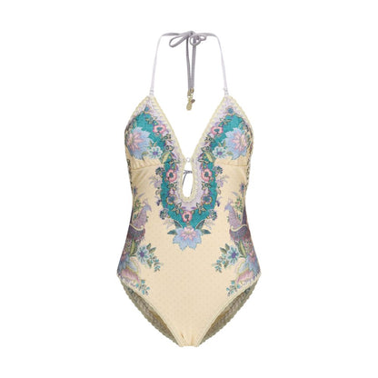 Zimmermann Beige Polyamid-Badeanzug