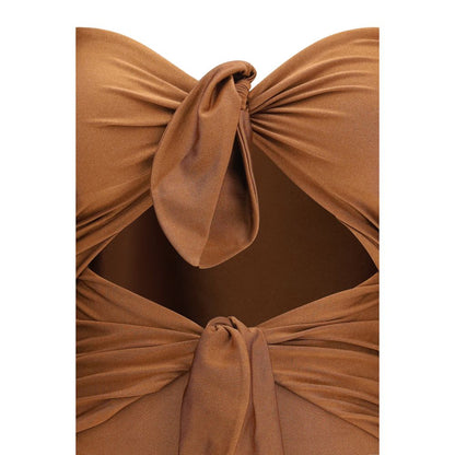 Zimmermann Beige Polyamid-Badeanzug