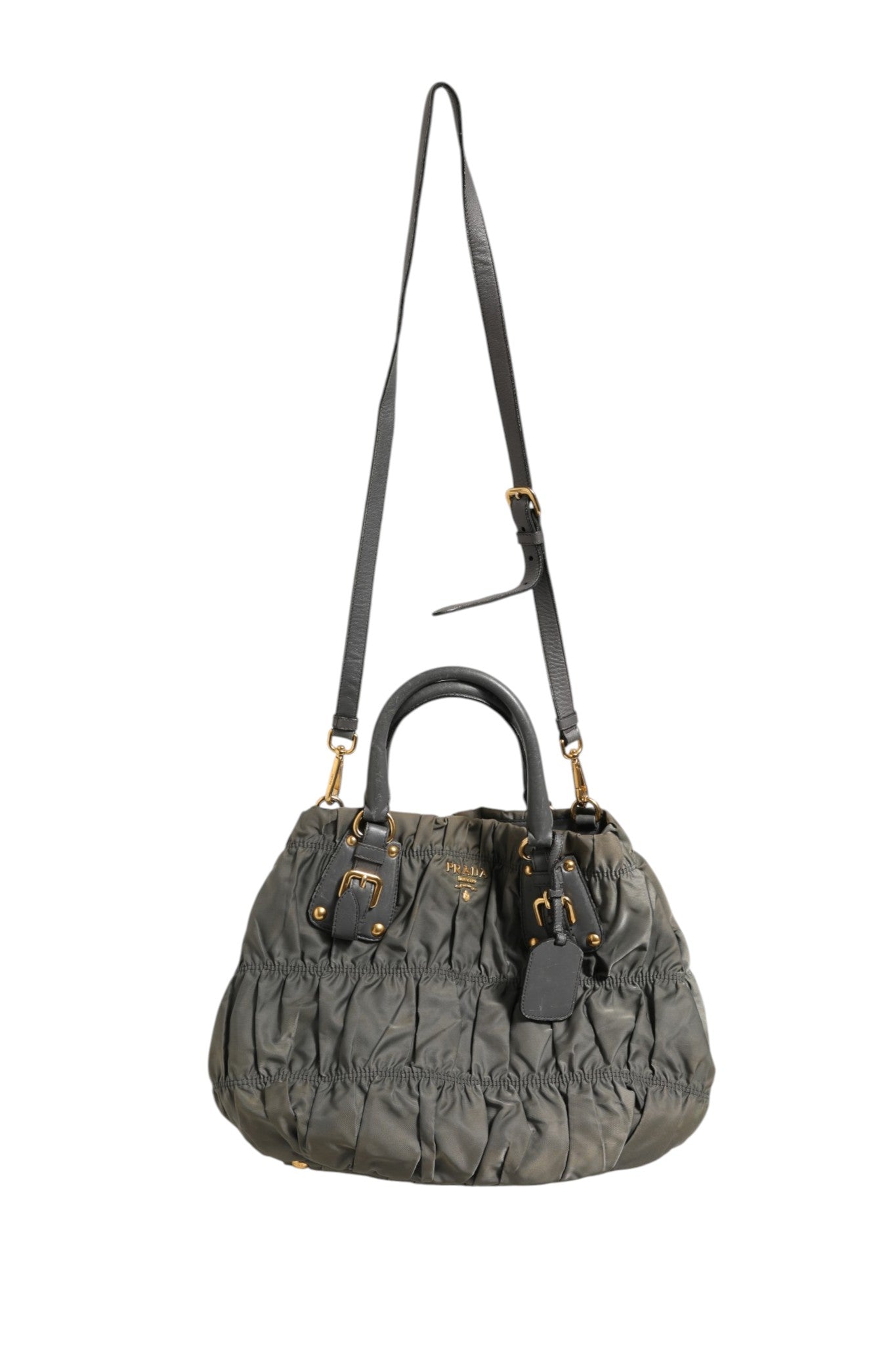Prada Tessuto Nylon Gaufre Tote Bag