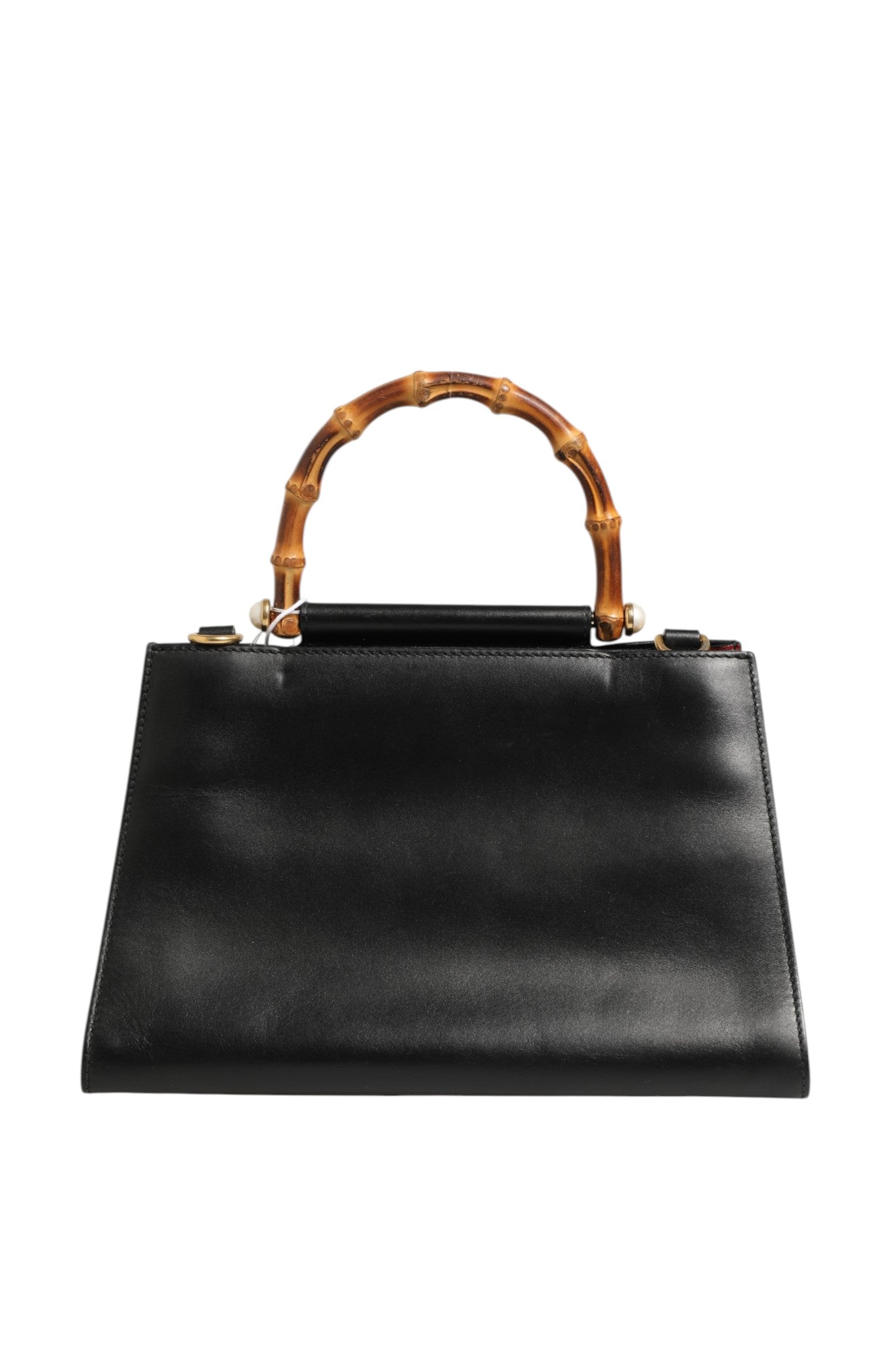 Gucci Nymphaea Bamboo Henkeltasche aus Leder