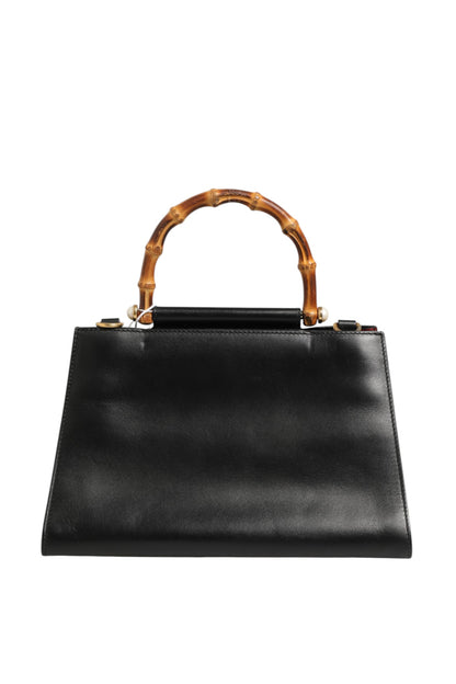 Gucci Nymphaea Bamboo Henkeltasche aus Leder