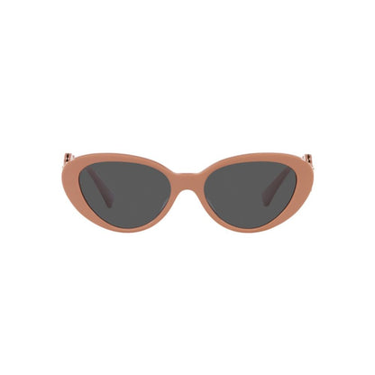 Versace Braune Sonnenbrille aus Acetat