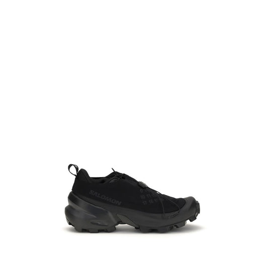 MM6 Schwarze Sneaker aus Nylon im Athletic-Stil