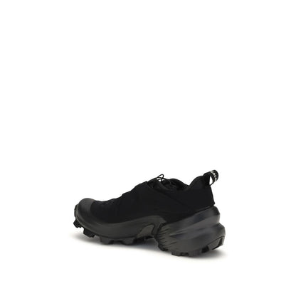 MM6 Schwarze Sneaker aus Nylon im Athletic-Stil