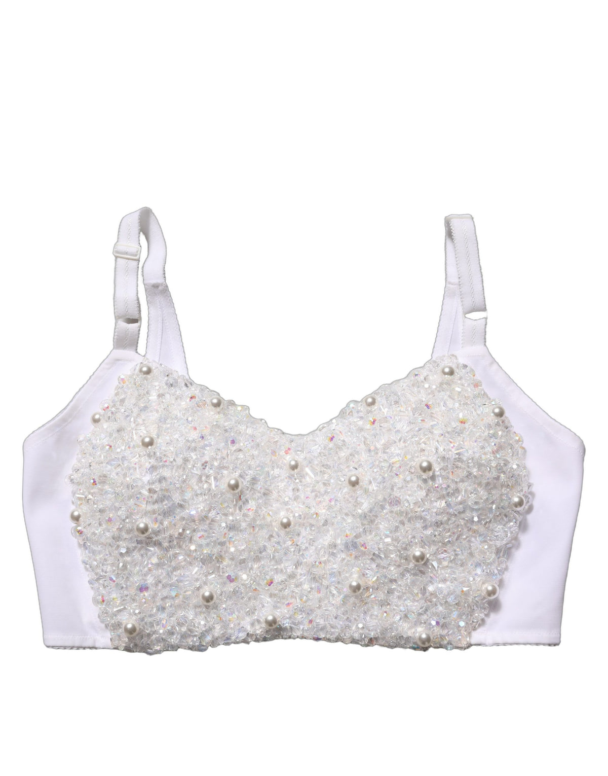 Dolce & Gabbana Top – colore Bianco – Poliestere