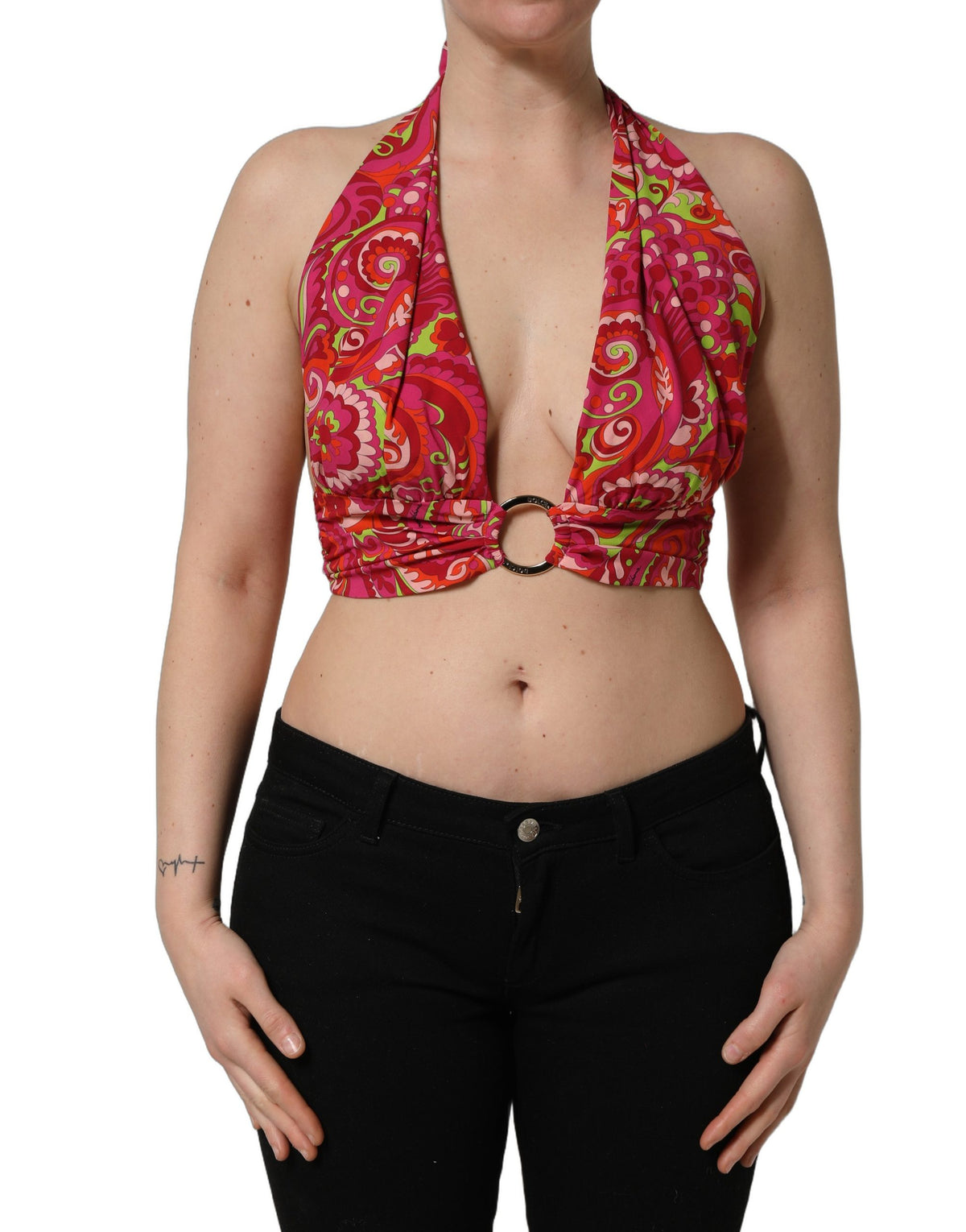 Dolce & Gabbana Top – colore Rosso – Seta
