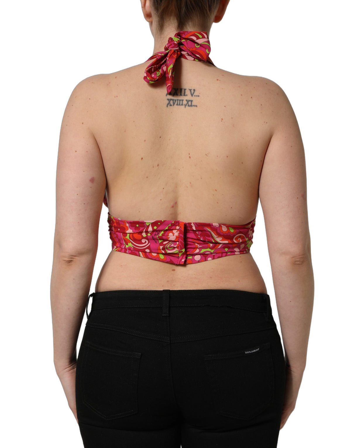 Dolce & Gabbana Top – colore Rosso – Seta