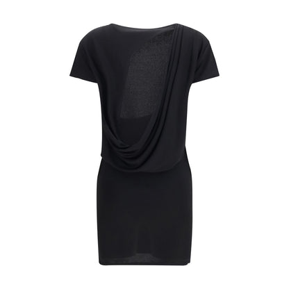 Jacquemus Schwarzes Viskose-Freizeitkleid