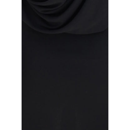 Jacquemus Schwarzes Viskose-Freizeitkleid