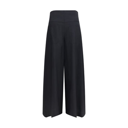 Brunello Cucinelli Schwarze Baumwoll-Freizeithose