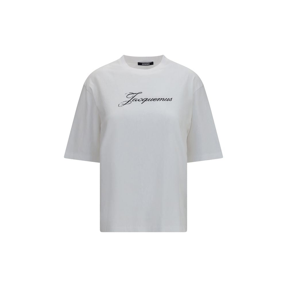 Jacquemus Weißes Baumwoll-T-Shirt