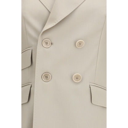 Max Mara Beige Woll-Blazer Oves Aries