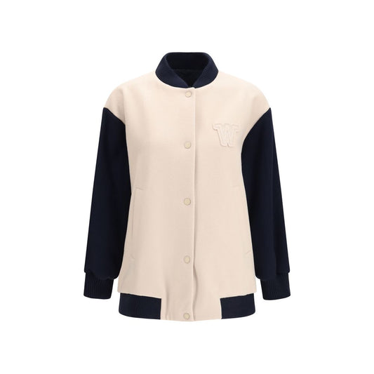 Max Mara Blauer Woll-Oversize-Bomber