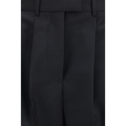 Givenchy Schwarze Wollhose Oves Aries
