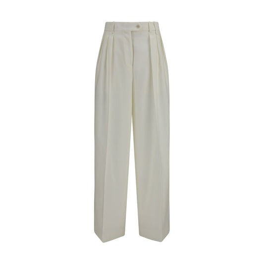 Calvin Klein Weiße Wollhose Oves Aries Casual Pants