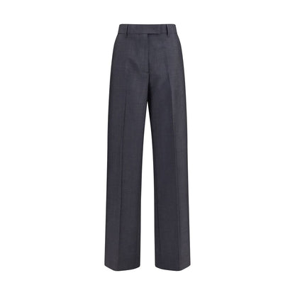 Miu Miu Graue Hose aus Wolle Ovis Aries