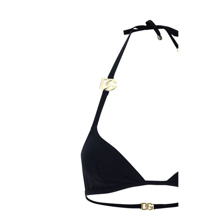 Dolce & Gabbana Schwarzer Nylon-Bikini