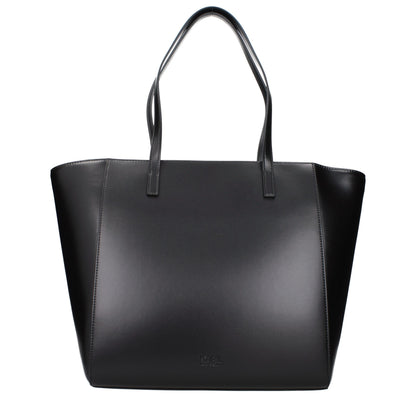 Karl Lagerfeld Schwarze Schultertasche aus Polyethylen