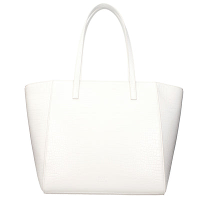 Karl Lagerfeld Weiße Schultertasche aus Polyethylen