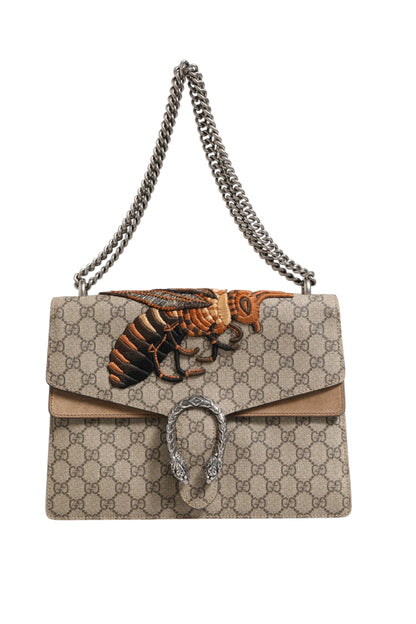 Gucci Supreme Monogram Bee Schultertasche