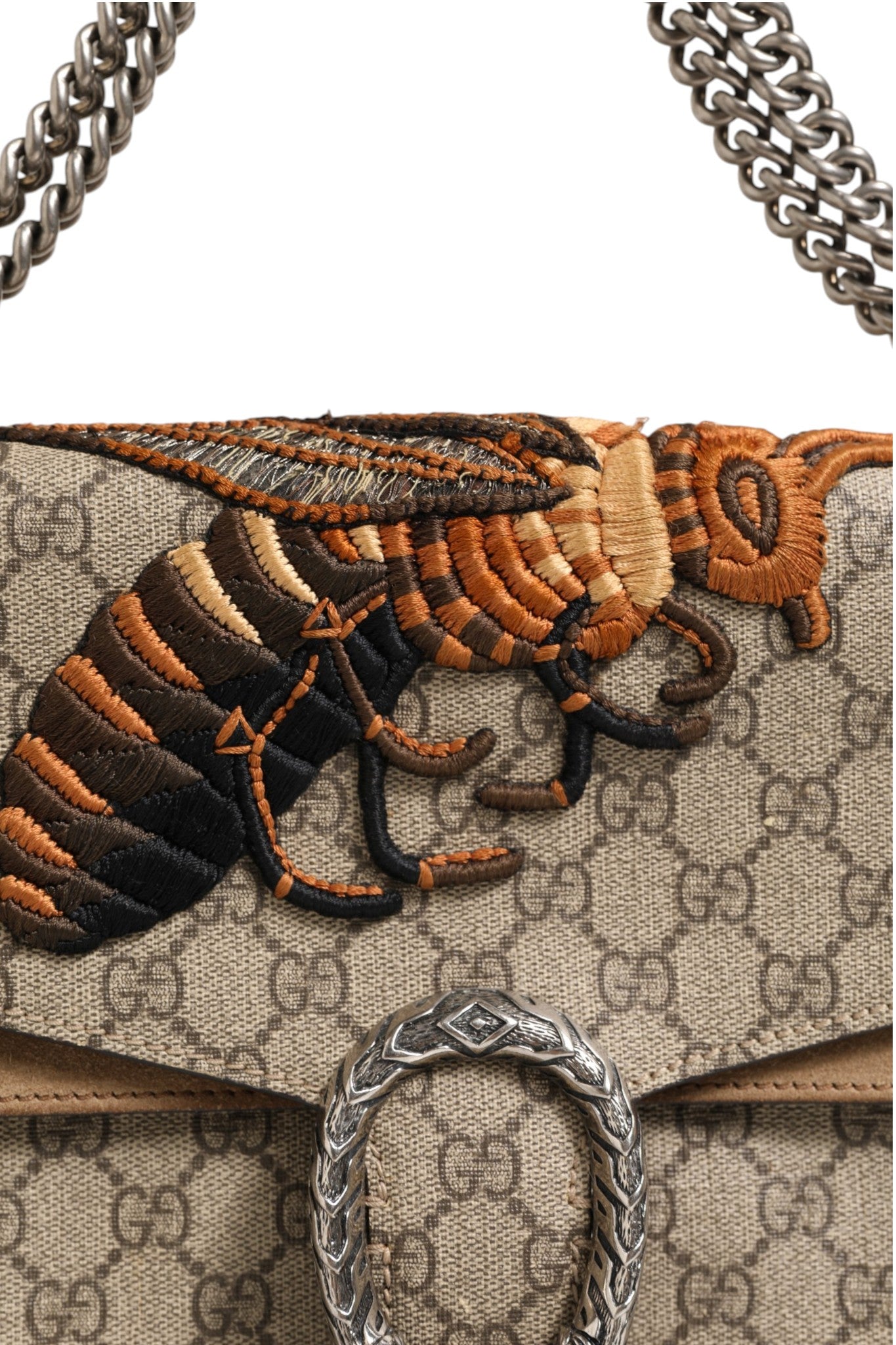 Gucci Supreme Monogram Bee Schultertasche