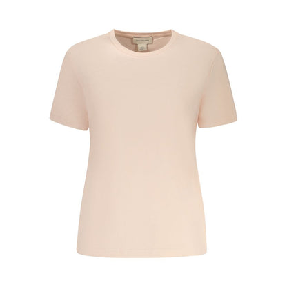 Calvin Klein Rosa Baumwoll-T-Shirt für Damen