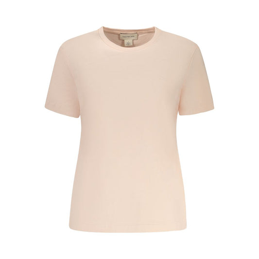 Calvin Klein Rosa Baumwoll-T-Shirt für Damen