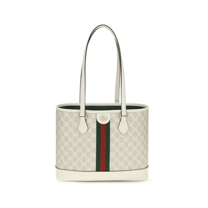 Gucci Weiße Baumwoll-Handtasche
