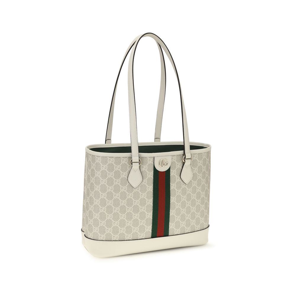 Gucci Weiße Baumwoll-Handtasche