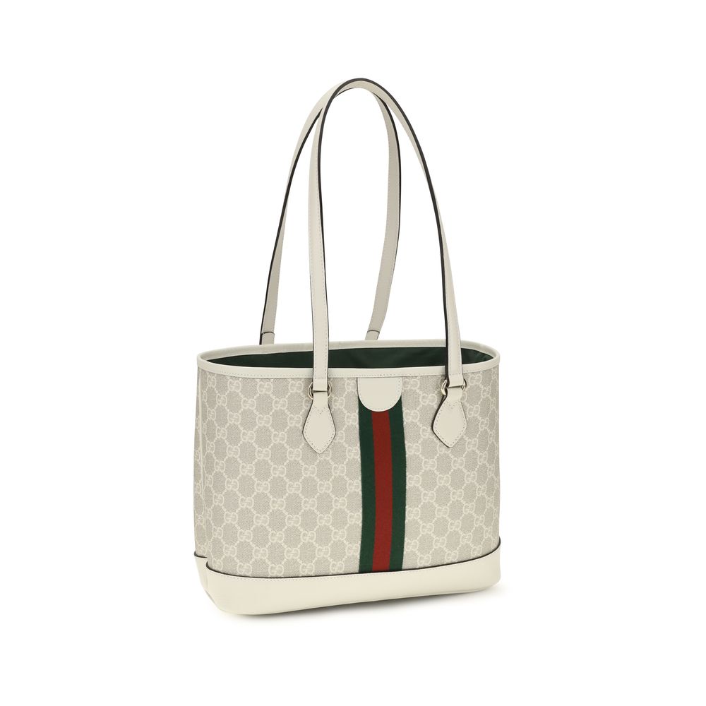 Gucci Weiße Baumwoll-Handtasche
