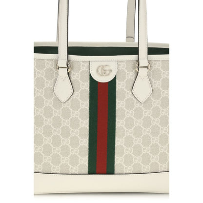 Gucci Weiße Baumwoll-Handtasche