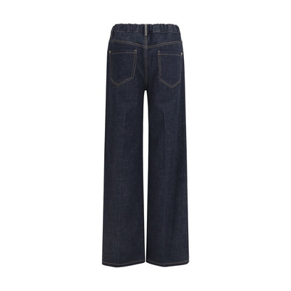 Brunello Cucinelli Blaue Baumwolljeans Denim