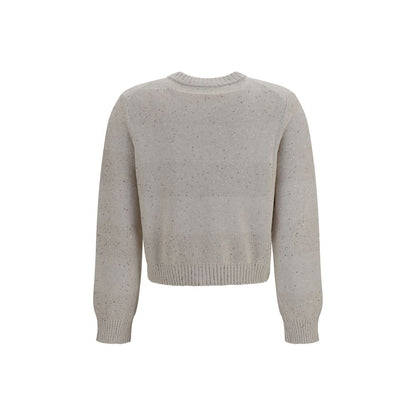 Brunello Cucinelli Beige Baumwoll-Sweatshirt