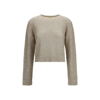 Brunello Cucinelli Beige Leinen Sweatshirt