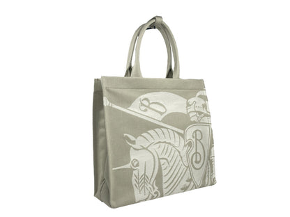 Burberry EKD Canvas Tote Bag mit Münzetui