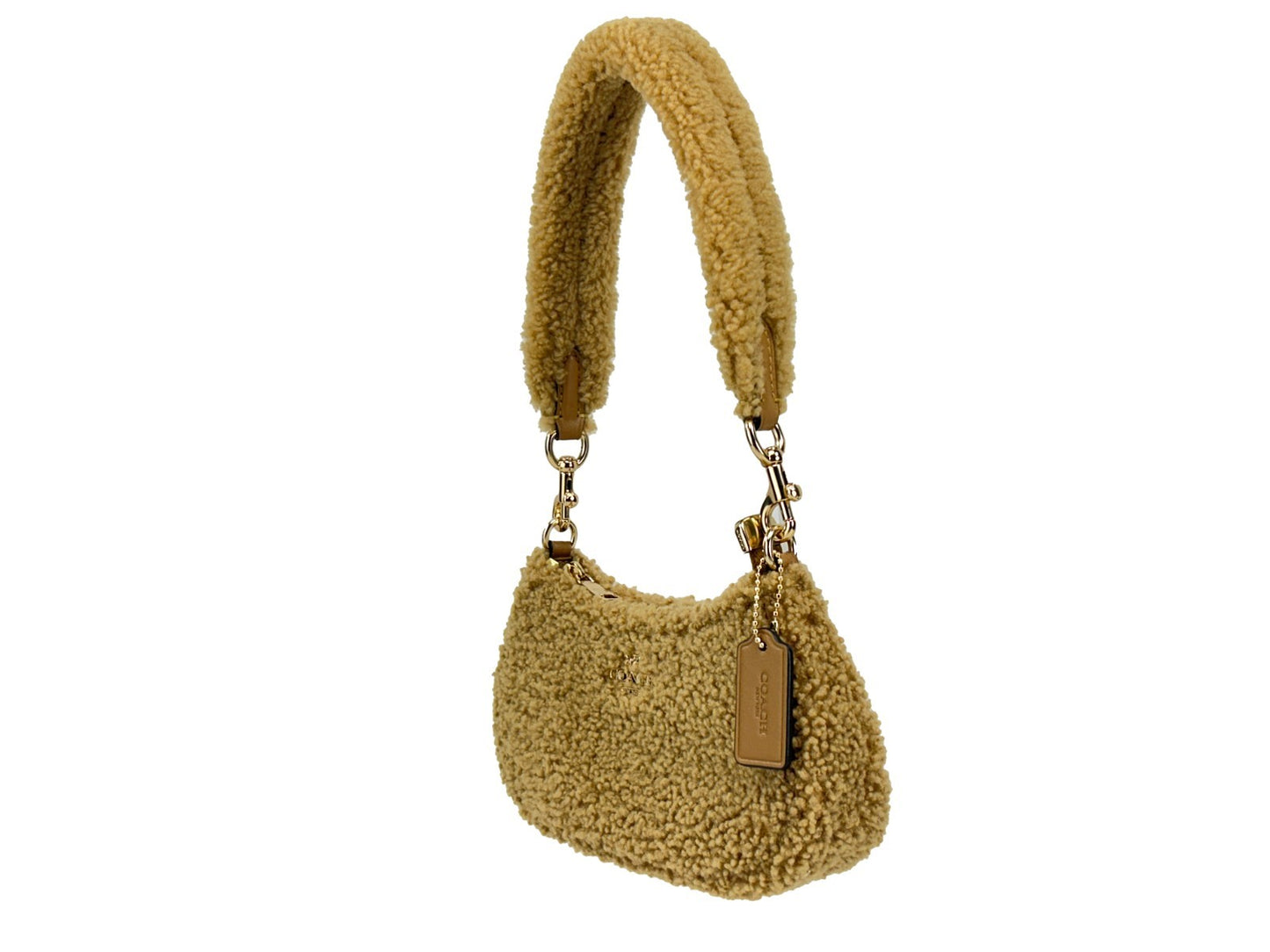 COACH Coach Teri Mini Shearling Crossbody Tasche