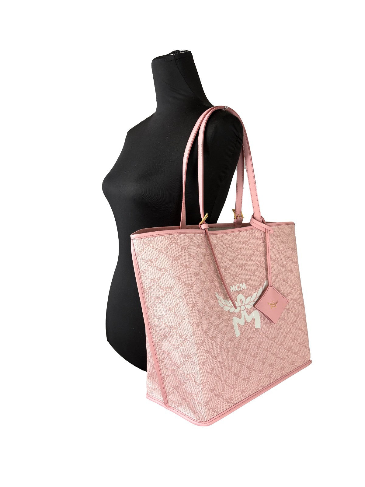MCM Medium Himmel Shopper Tote Bag