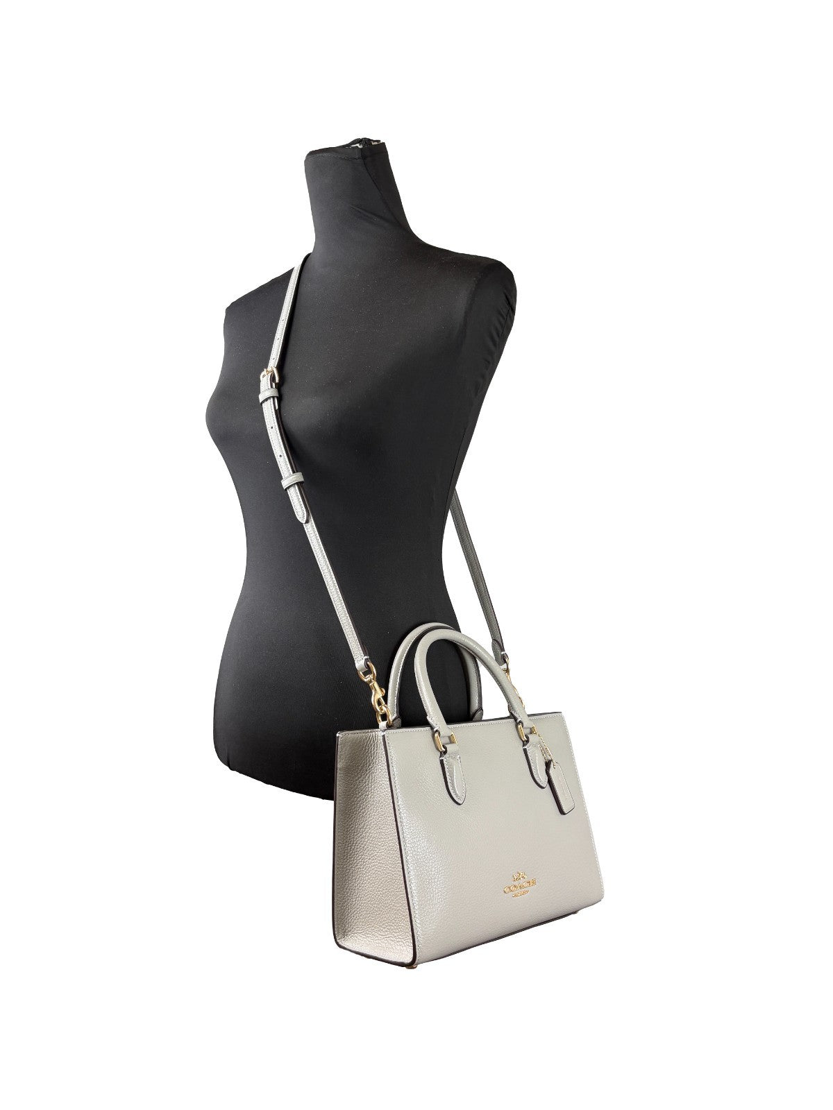 COACH Coach Maggie kleine Crossbody-Tasche aus Leder