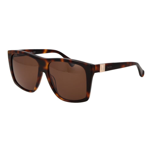 Max Mara Braune Sonnenbrille aus Acetat