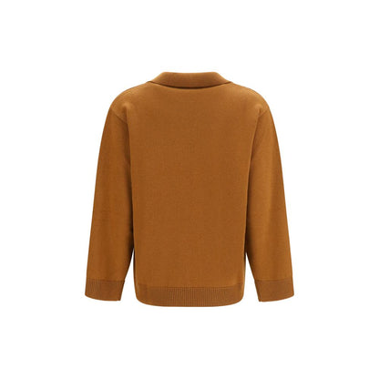 Valentino Brauner Kaschmirpullover