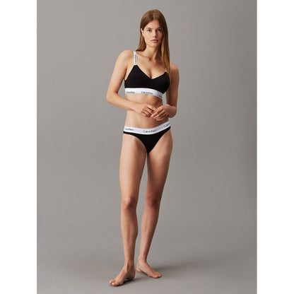 Calvin Klein Schwarzer Baumwoll-BH