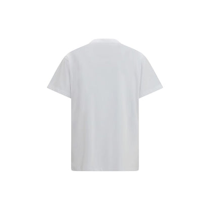 Ganni Weißes Baumwoll-Sweatshirt