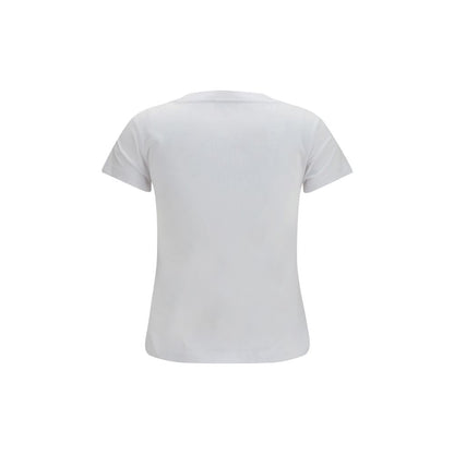 Ganni Weißes Baumwoll-Sweatshirt