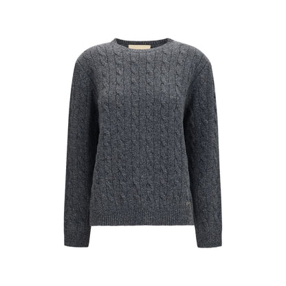 Valentino Grauer Oves Aries Wollpullover