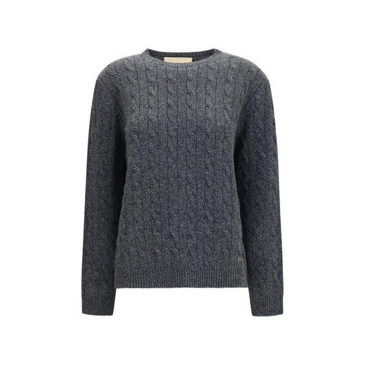 Valentino Garavani Grauer Oves Aries Wollpullover