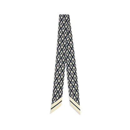 Valentino Garavani Blaues Seidenschal