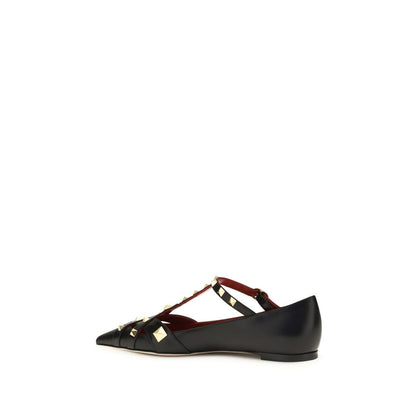 Valentino Garavani Bunte Ziegenleder-Ballerinas