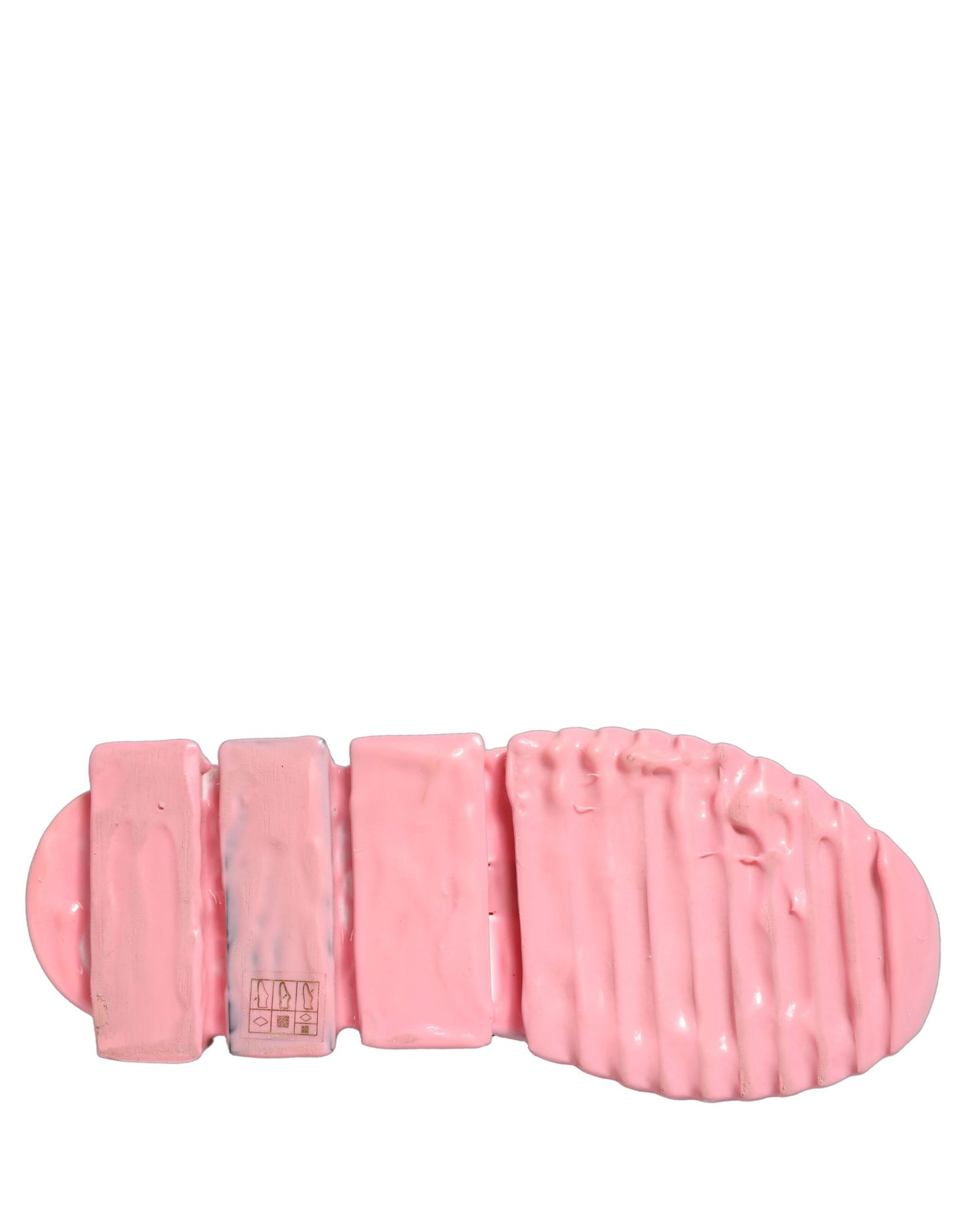 Dolce & Gabbana Pink Slip-On Low-Top Sorrento Sneaker