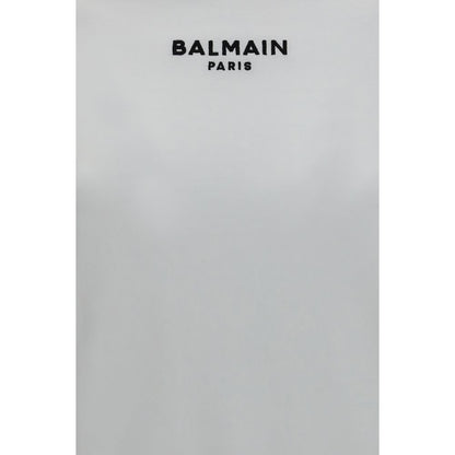 Balmain Weißes Baumwoll-T-Shirt